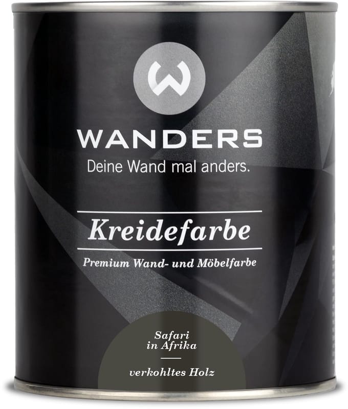 Wanders24 krijtverf meubelverf – 750 ml – donkerbruin mat