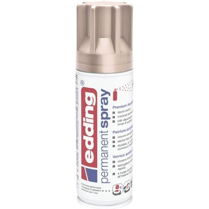 edding 5200 "Permanentspray", zijdemat - Roségoud