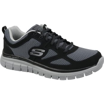 Skechers Burns-Agoura heren sneakers grijs