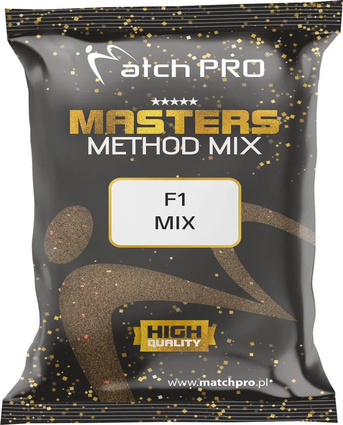 MatchPro Masters Method Mix 700gr - Soort : F1 Dark