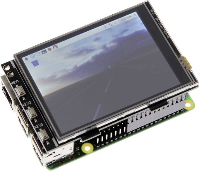 Mini Computer Set - Compacte PC - Hobby Projecten - Inclusief Touchscreen - 12x20x15 cm