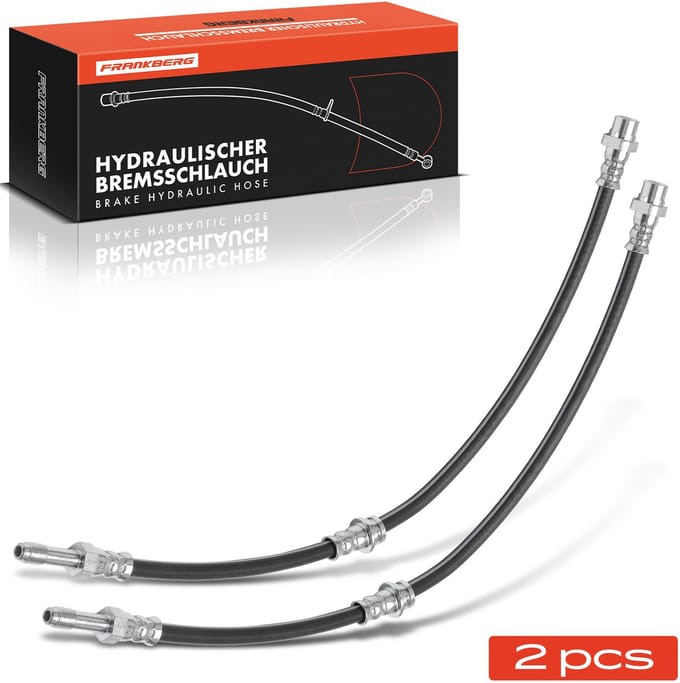 Frankberg 2x remslang achter voor BMW 3er E46