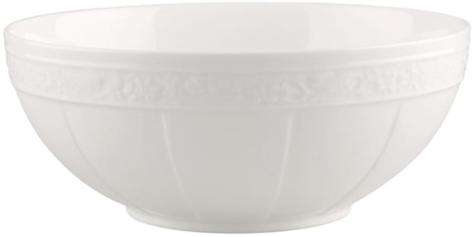 Villeroy & Boch slakom - White Pearl - 24cm