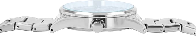 JUST WATCH Herenhorloge roestvrij staal Julius, datumweergave