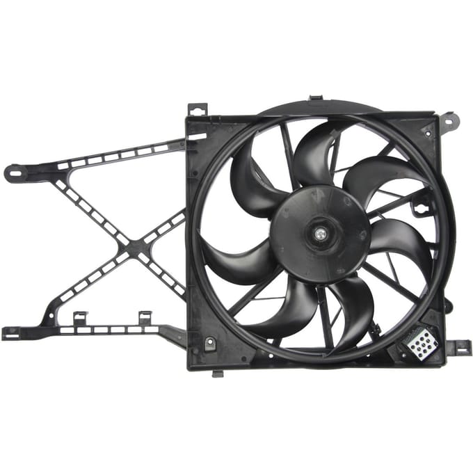 Koelventilatorwiel, motorkoeling THERMOTEC D8X017TT
