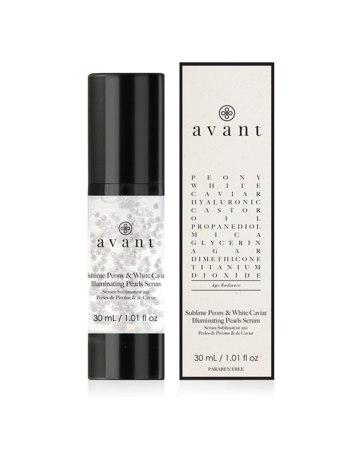 Avant Age Radiance Sublime Peony & White Caviar Illuminating Pearls Serum