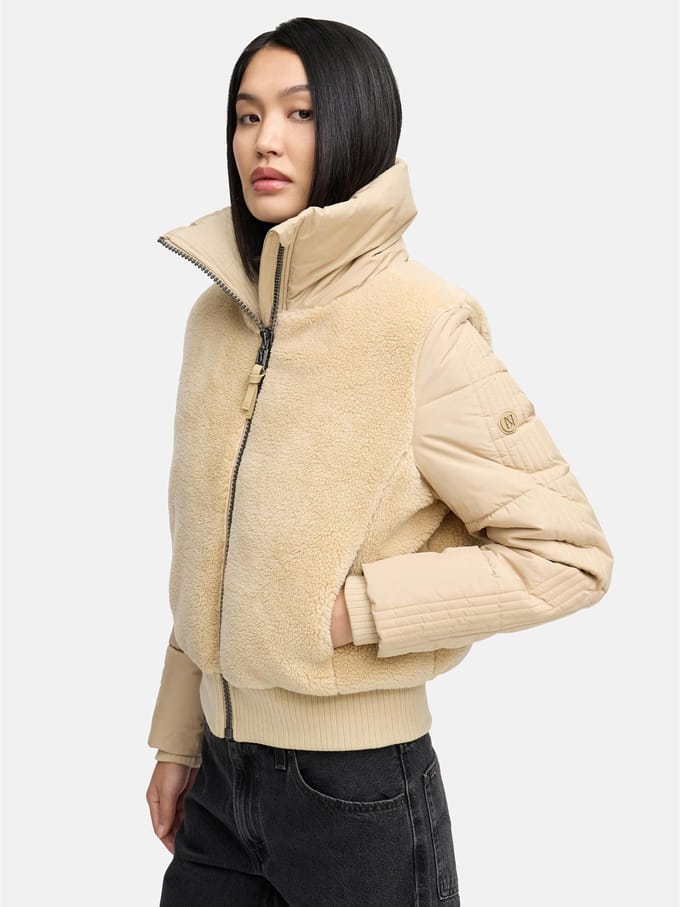 Navahoo dames winterjas TEDDYZONE – trendy, warm & comfortabel