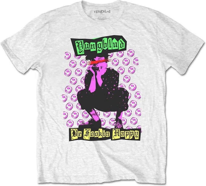 Yungblud - Punker Heren T-shirt - S - Wit