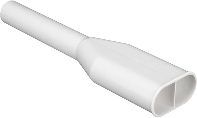 SOS Accessoire Dubbele afvoerbuis voor wasmachine PVC