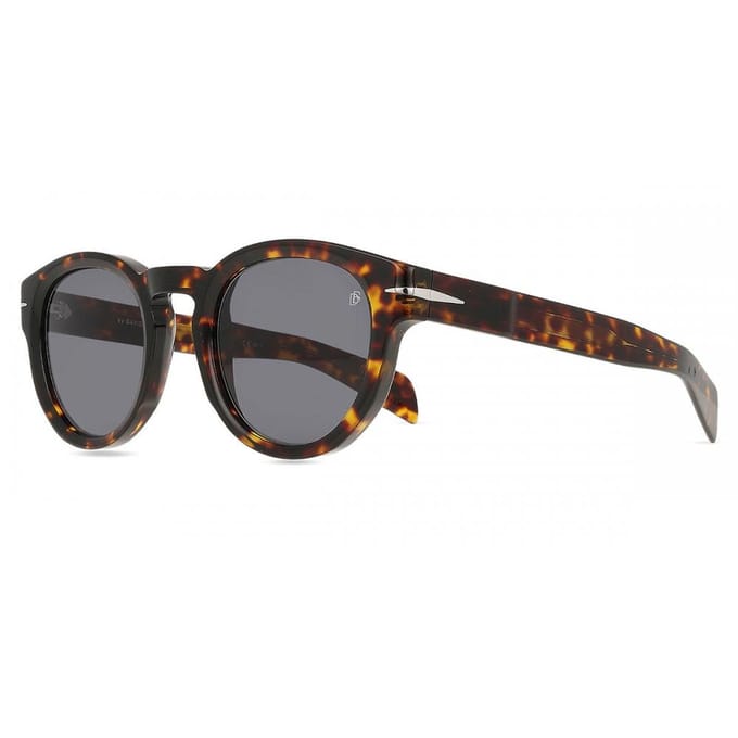 David Beckham DB 7041/S DARK HAVANA/GREY 48/24/145 Herrenbrillen Zonnebrillen