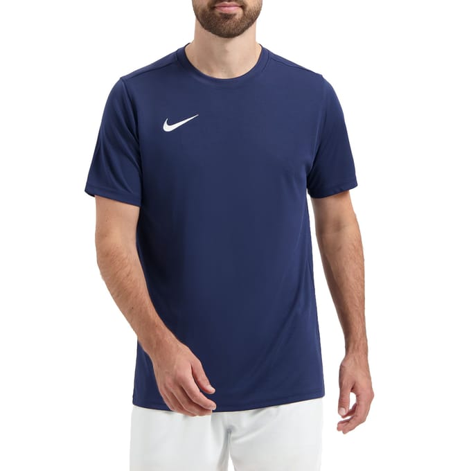 Nike Park VII SS Mannen Sportshirt Navy - Maat M