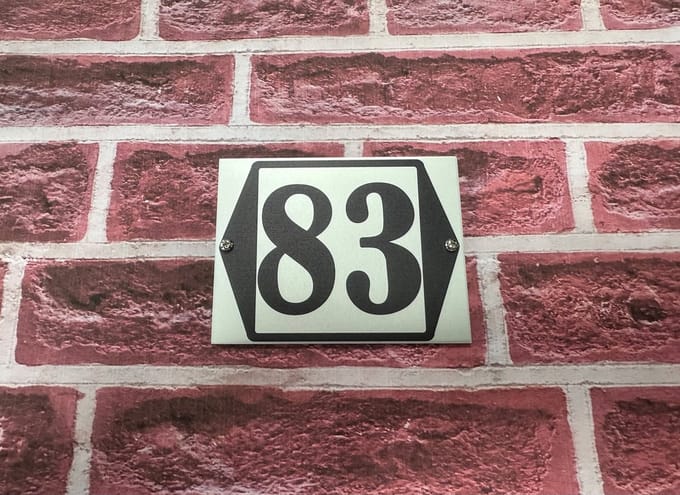 huisnummer 83 klassiek