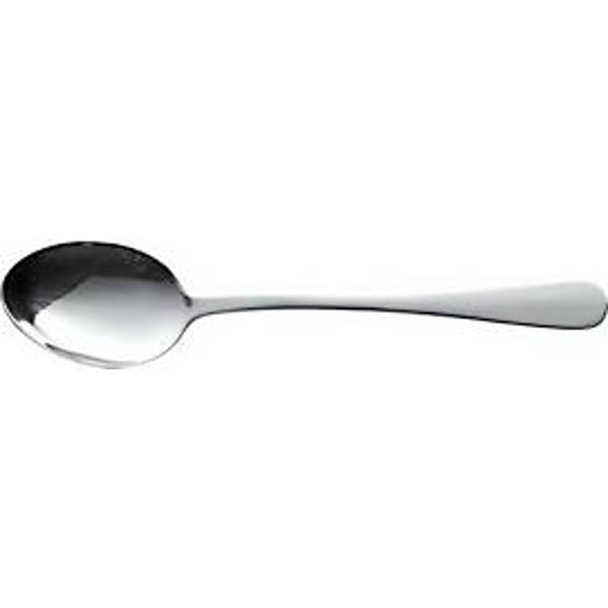 ESMEYER Sylvia dinerlepel set van 12, 18/0 gepolijst roestvrij staal, 19,6 cm lang