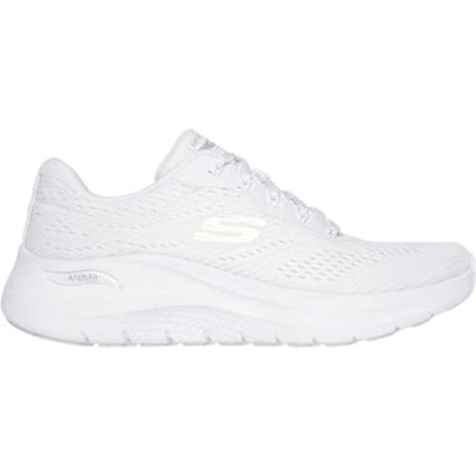 Skechers Arch Fit 2.0 - Big League - Dames Sneakers - Wit