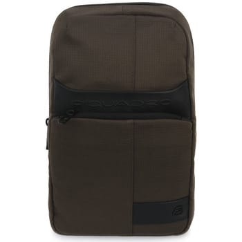 Monospalla Piquadro W129 Groen leer en stof - CA5751W129-VE