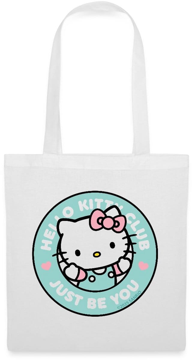 Hello Kitty Just Be You Hello Kitty Club Tas Van Stof Schoudertas