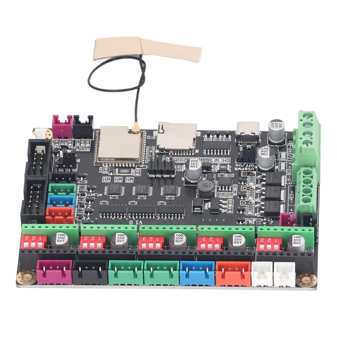 3D Printer Besturingsbord MKS TinyBee V1.0 ESP32 MCU Moederbordmodule DC 12?24V voor Besturing black