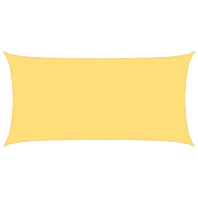 vidaXL - Zonnezeil - 160 - g/m² - 2,5x4,5 - m - HDPE - beige