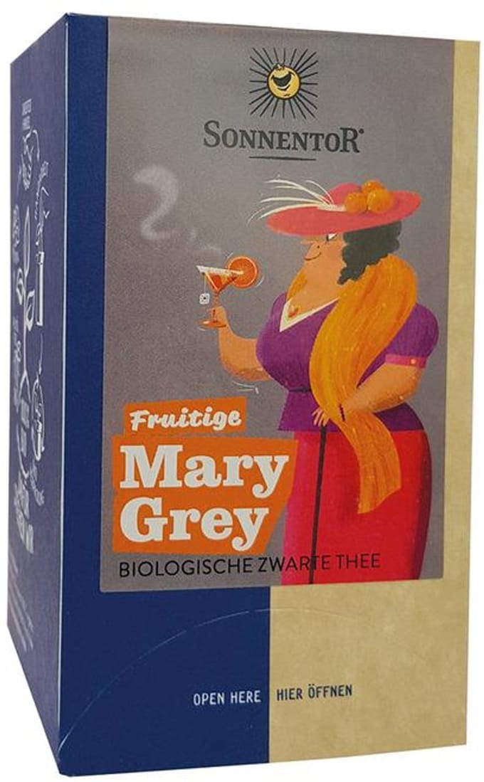 Sonnentor Fruitige mary grey thee bio 18 Stuks