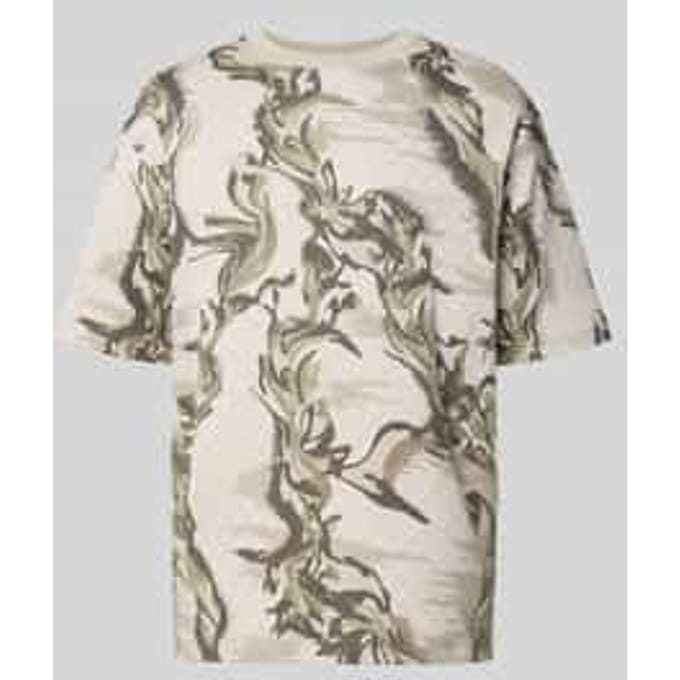 regular fit T-shirt van puur katoen model 'TE-BARB'