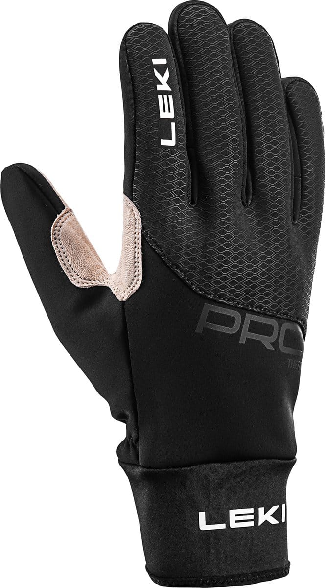 LEKI Heren PRC Premium Thermo Plus Langlaufhandschoenen 655914301 black-sand