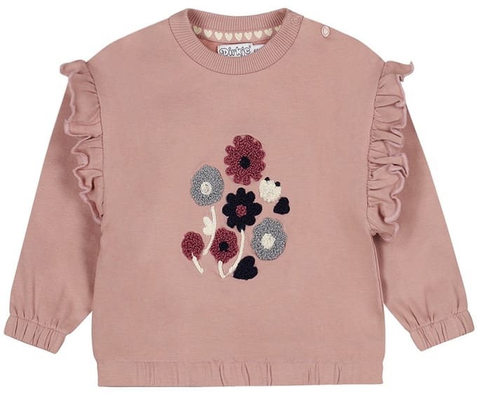 Dirkje Meisjes Trui - Light mauve