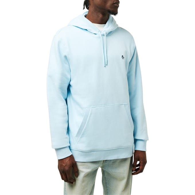 Original Penguin Heren Hooded Regular Hoodie (Water)