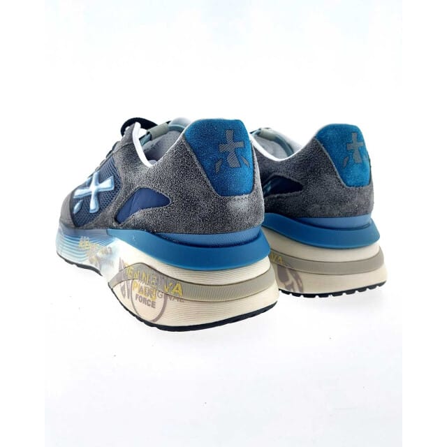 Premiata Moerun Sneakers - Suède - Heren - Grijs - Maat 44