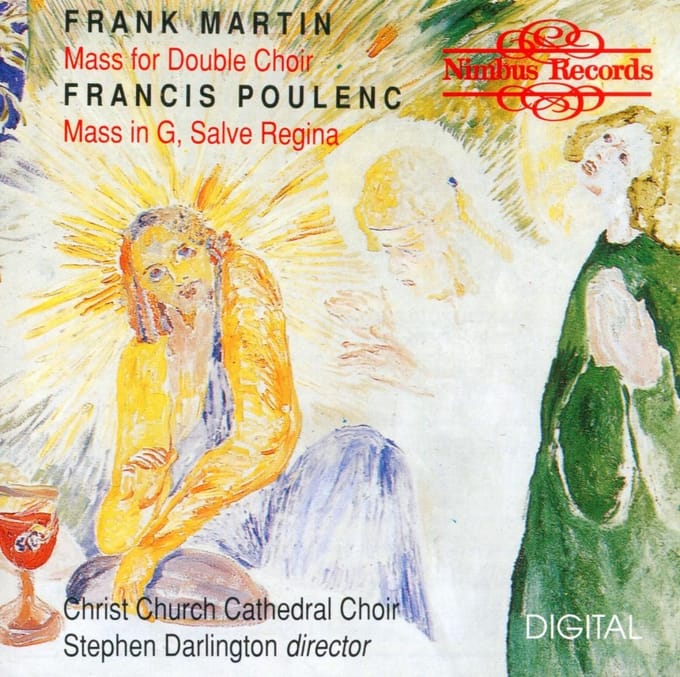 Christ Church Cathedral Choir, Stephen Darlington - Martin & Poulenc: Sacred Works (CD)