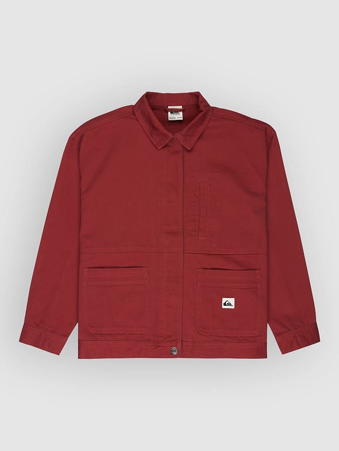 Quiksilver Santa Crop Jas rood