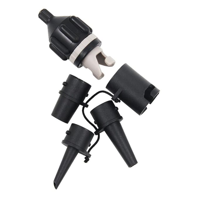 Paddleboard Opblaasadapter Multifunctionele Opblaasmondstukadapter Auto-opblazer Converter zwart
