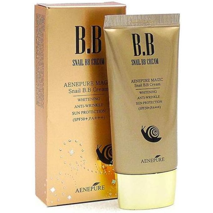 Ekel Aenepure Magic Snail BB Cream one brown
