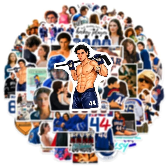 Buiten de campus - Waterdichte doe-het-zelf decoratieve stickers 50 vellen