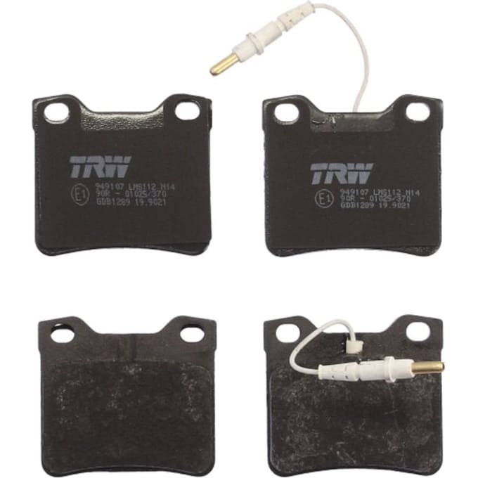 Remblokset TRW GDB1289, achter