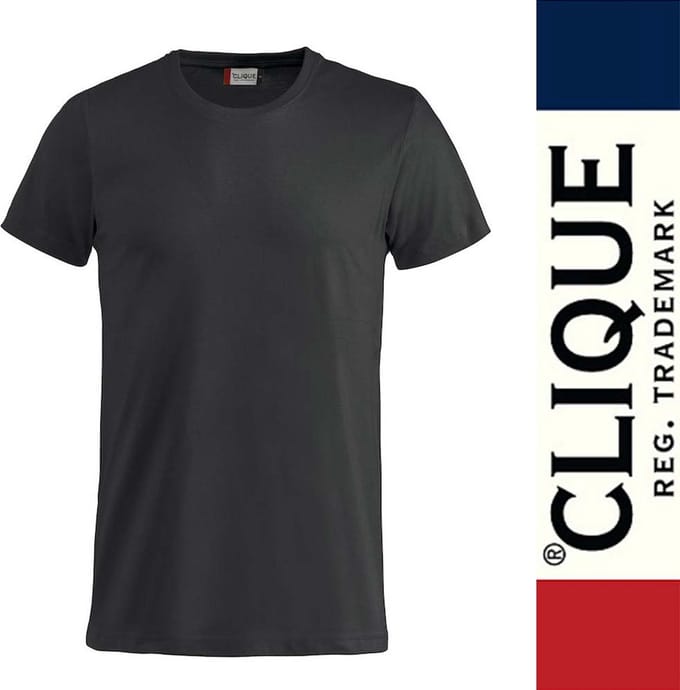 5-Pack Clique Basic-T 029030 Zwart Maat XXL