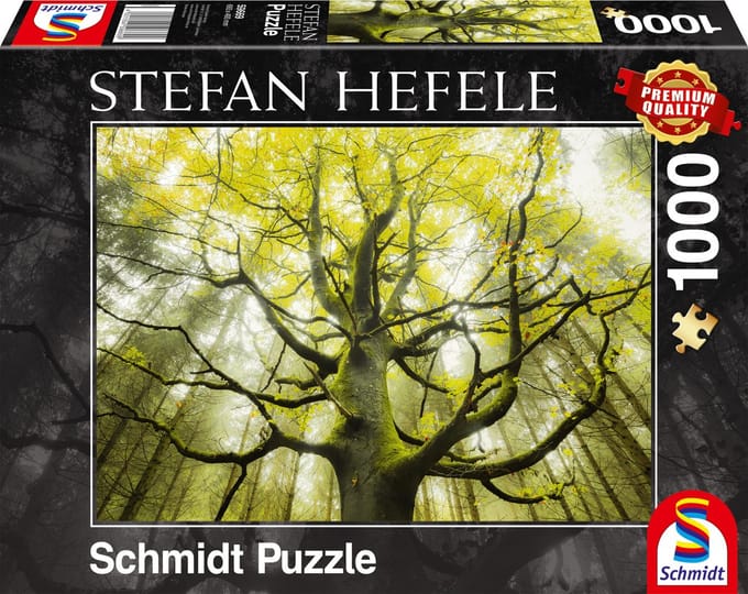 Schmidt Puzzle - Stefan Hefele: Dream tree (1000 pieces)