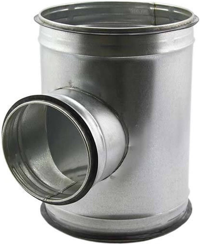 T-stuk Ã˜ 630 mm - Ã˜ 450mm voor spirobuis (90Â°)