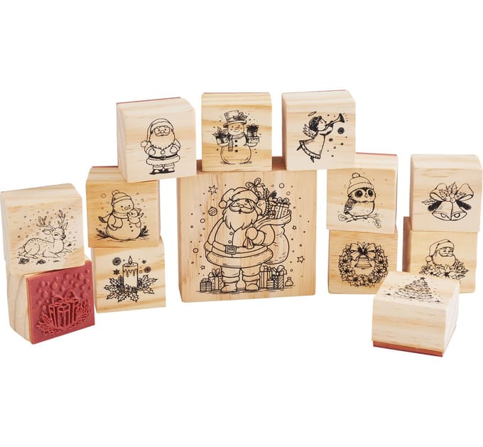 VBS Houten stempel set "Kerstmis"
