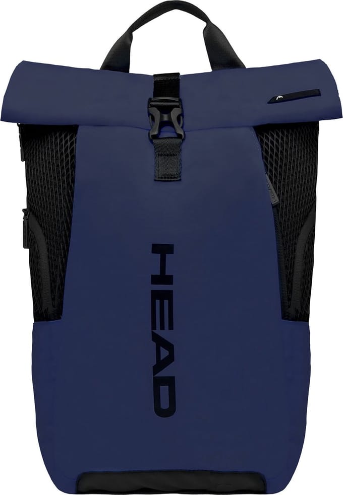 HEAD laptop rugzak rugzak met laptopvak Net Backpack Roll-Up 19L Navy donkerblauw
