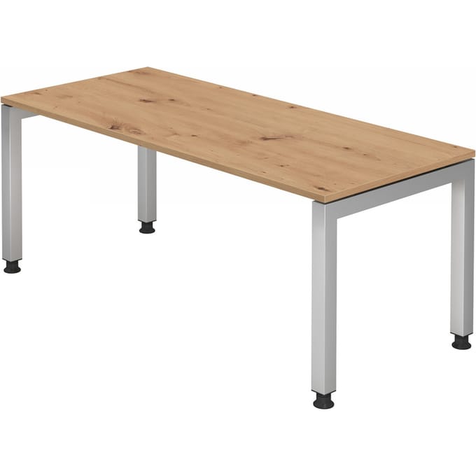 JAVA 19 S | Bureau - 180 x 80 Tafelhoogte I In hoogte verstelbaar Knoestige Eiken