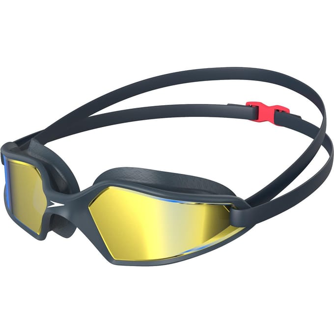 Speedo Unisex Hydropulse Spiegel Zwembril Volwassenen (NAVY/BLAUW)