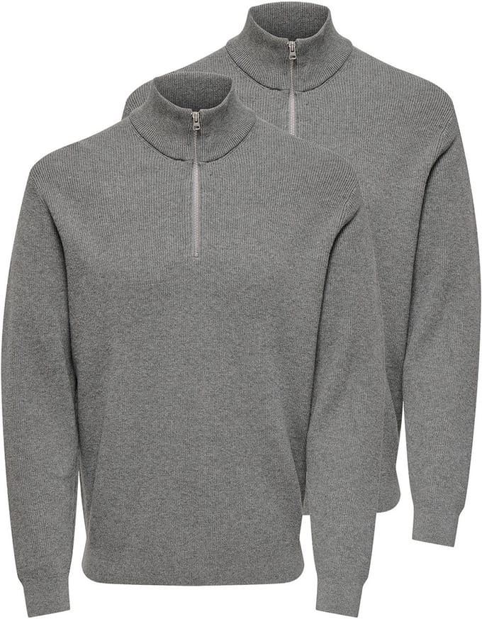 Only & Sons Heren sweattroyer 2 pack Phil