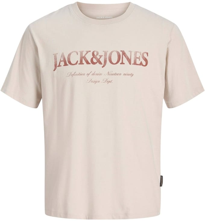 JACK&JONES PLUS - JJDEVIN DAYTONA PRINT TEE SS CN PLS PLUS - Heren PLUS - T-shirts