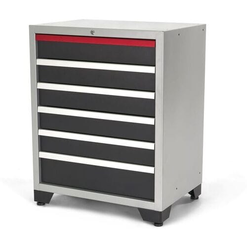 HBM 6 Laden Deluxe Professionele Gereedschapskast voor Werkplaatsinrichting