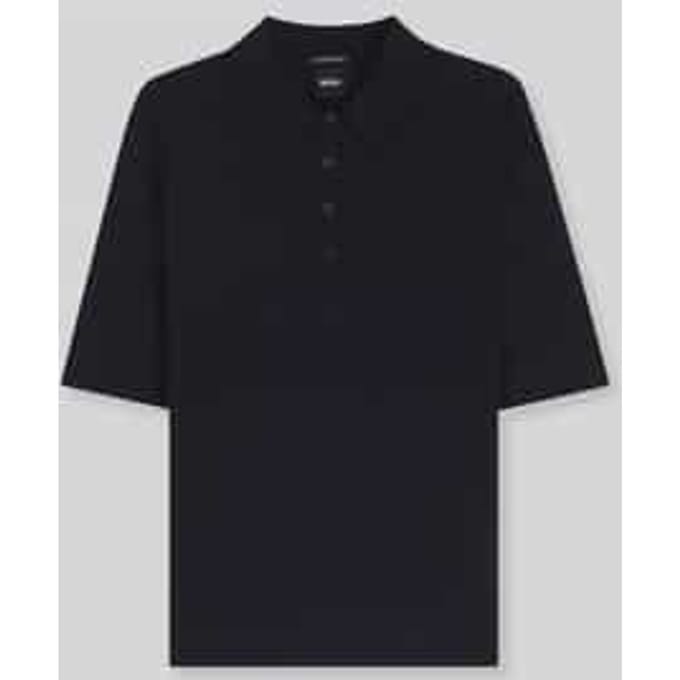 regular fit poloshirt van zuivere scheerwol model 'FIDENKA'