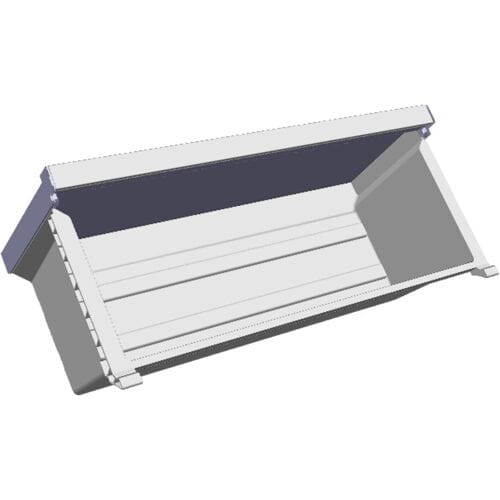 AEG Doos vriezer, kompleet, neutraal, 7902,547x199.7mm 140179548197