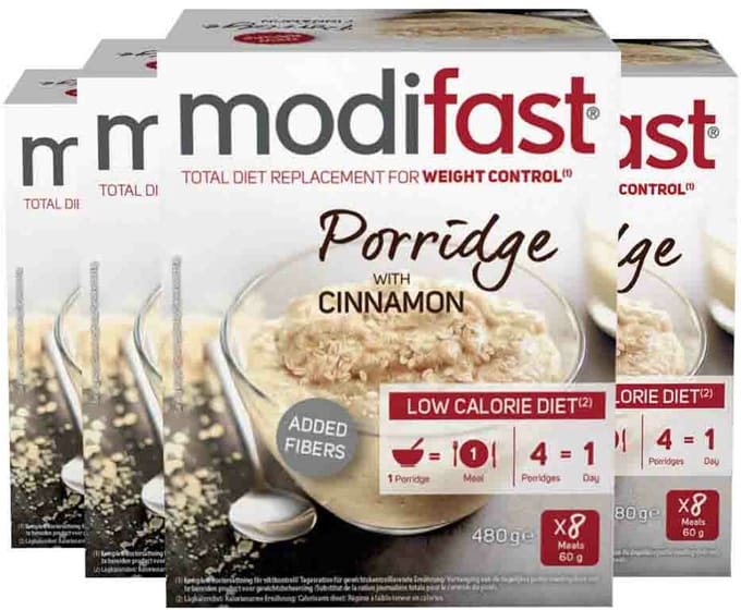 Modifast Weight Control Porridge - 4 x 480 gr - Voordeelverpakking