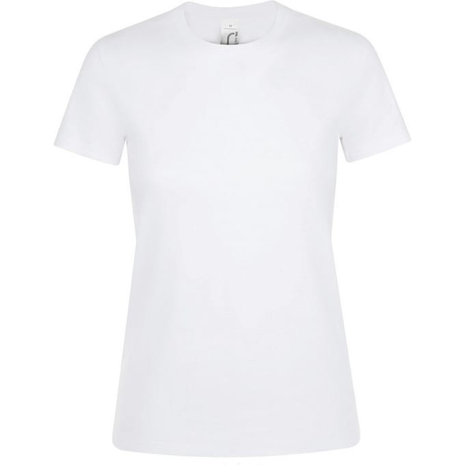 SOLS Dames/dames Regent T-Shirt met korte mouwen (Wit)