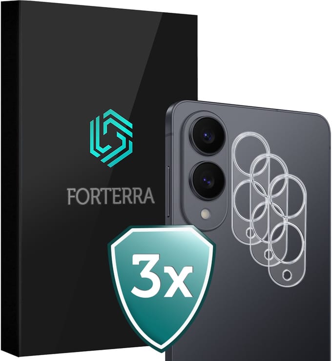 Camera Lens Protector 3 Stuks - Geschikt voor Samsung Galaxy S25 Edge - Camera Screenprotector Beschermglas - Gehard Glas - Tempered Glass - Screen Protector