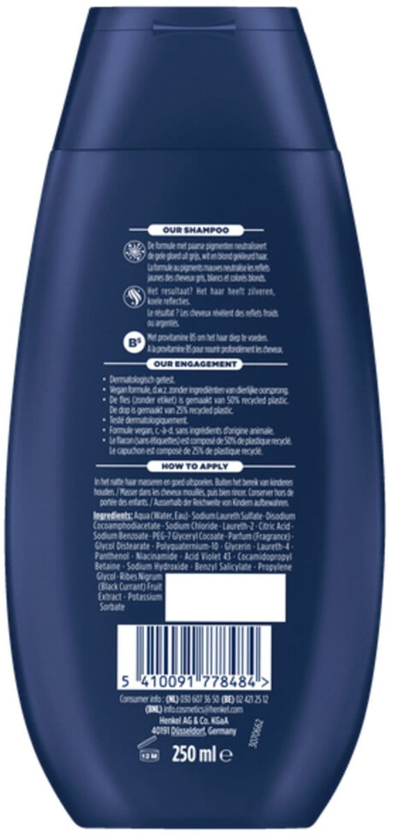 Schwarzkopf Schauma Shampoo Silver Reflex - 250 ml